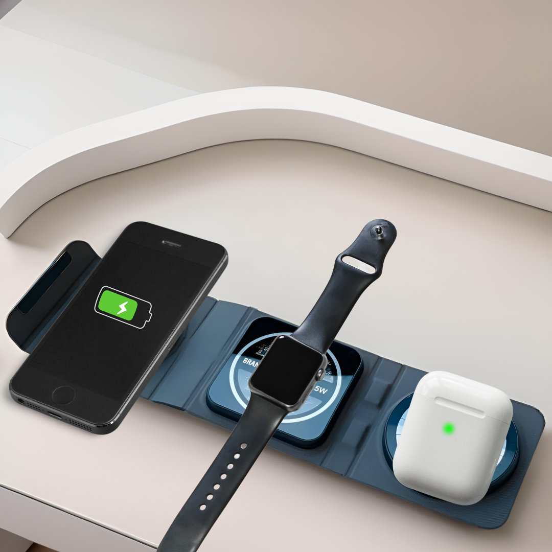 3-in-1 Magsafe Travel Wireless Charger
