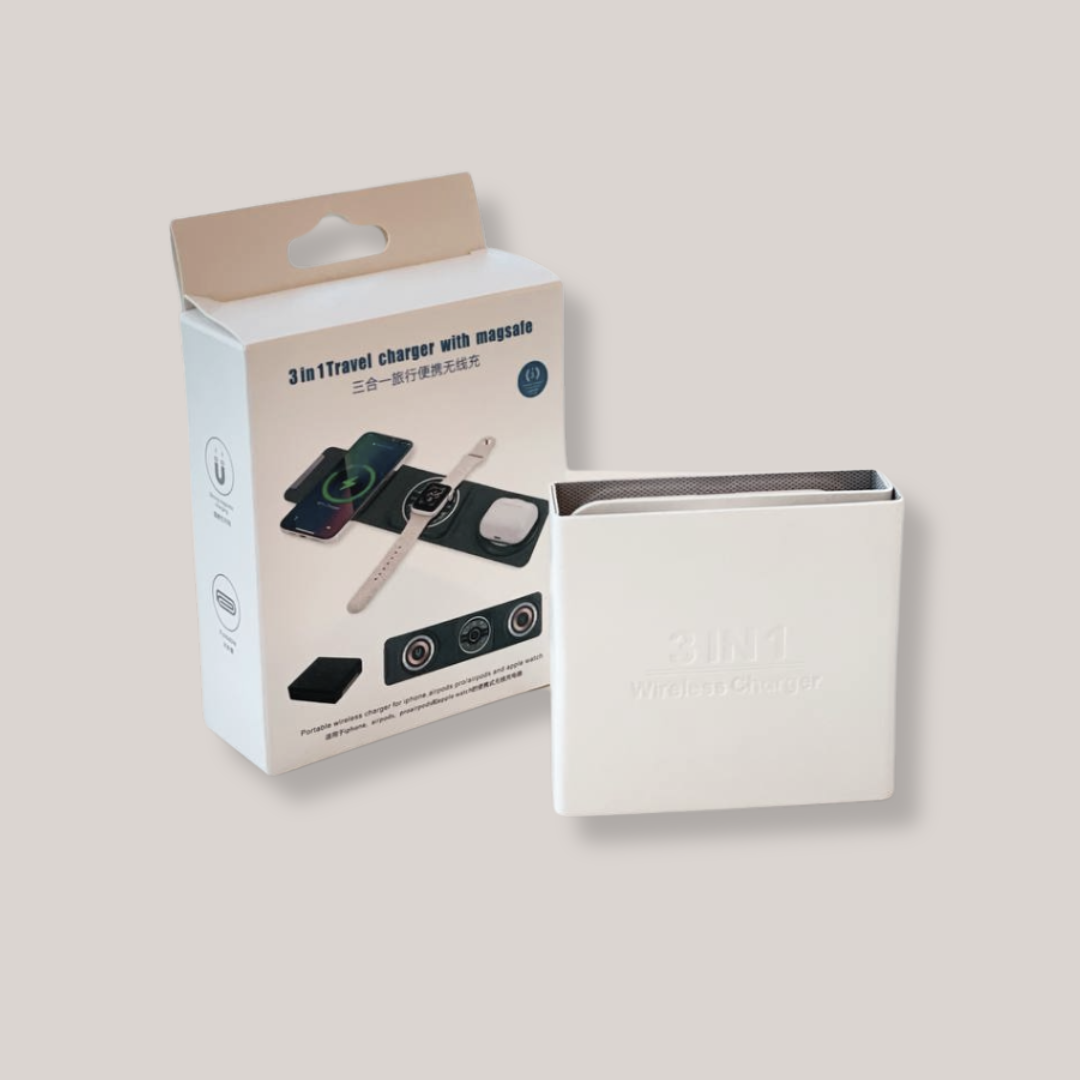 3-in-1 Magsafe Travel Wireless Charger