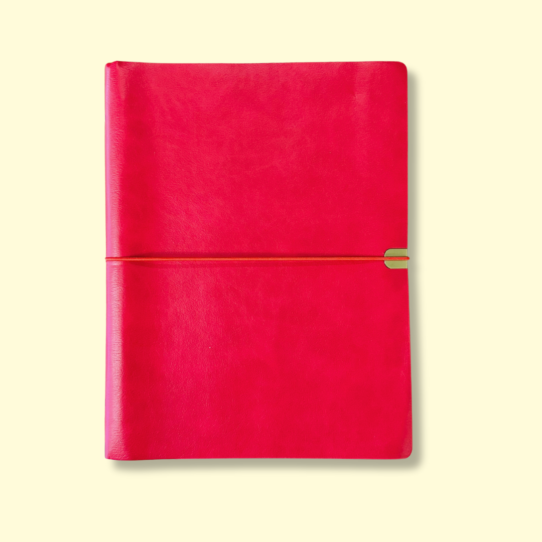 B5 Reflective Leather Journal