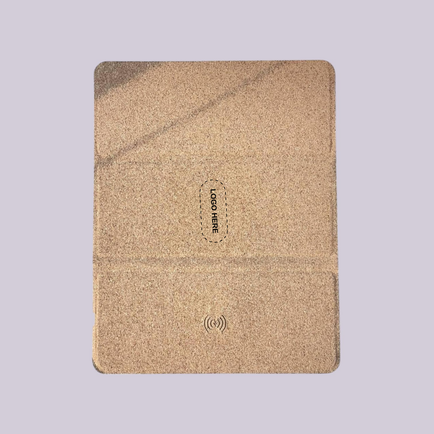 Biodegradable Cork Mouse Pad with Wireless Charging