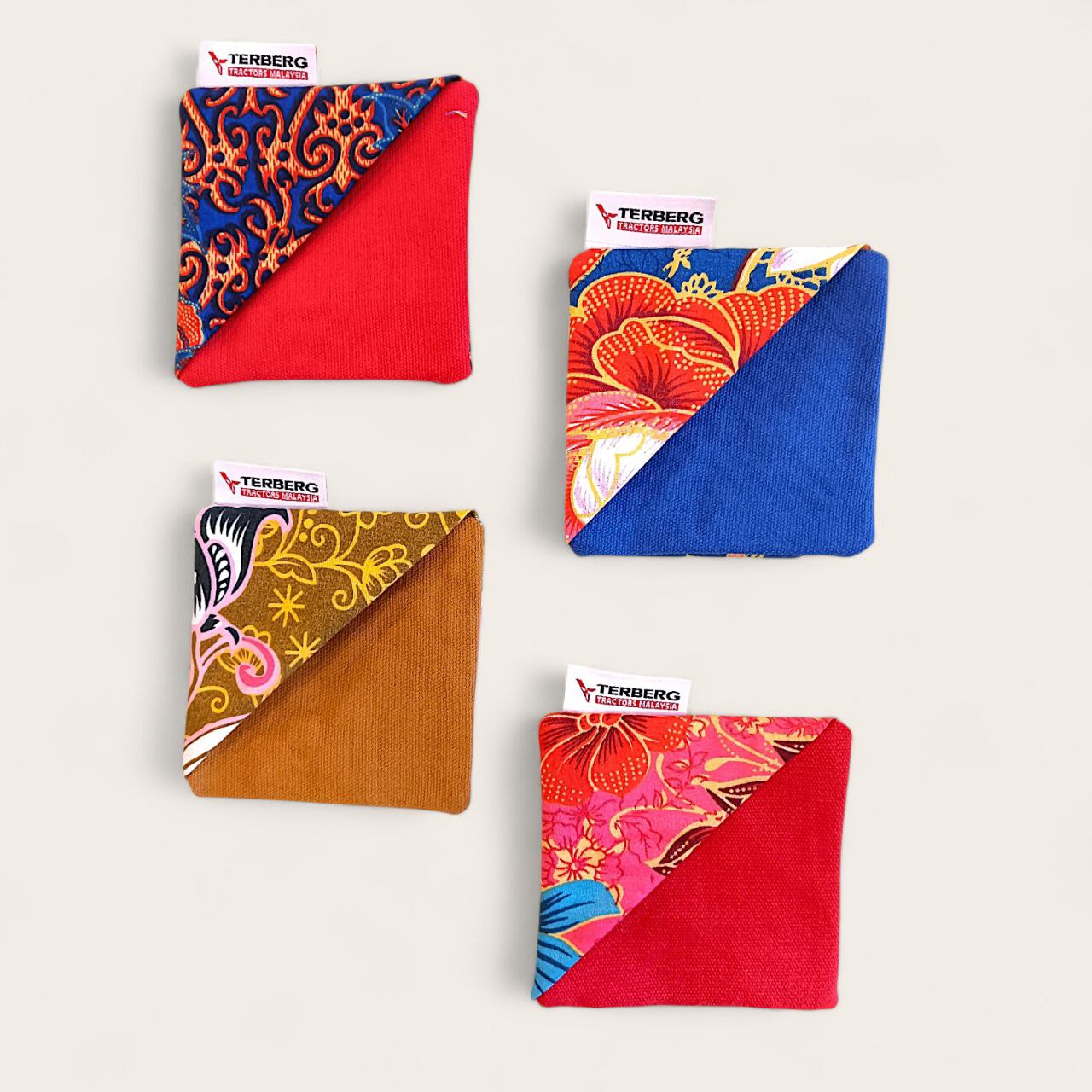 Batik Touch Handmade Coaster and Bookmark Set