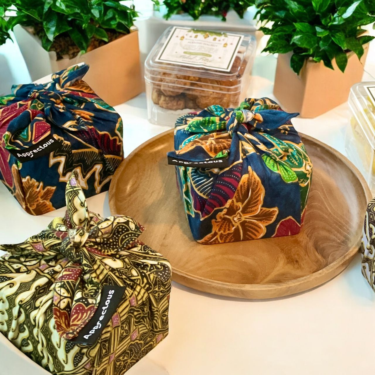 Local Cookies with Batik Handkerchief