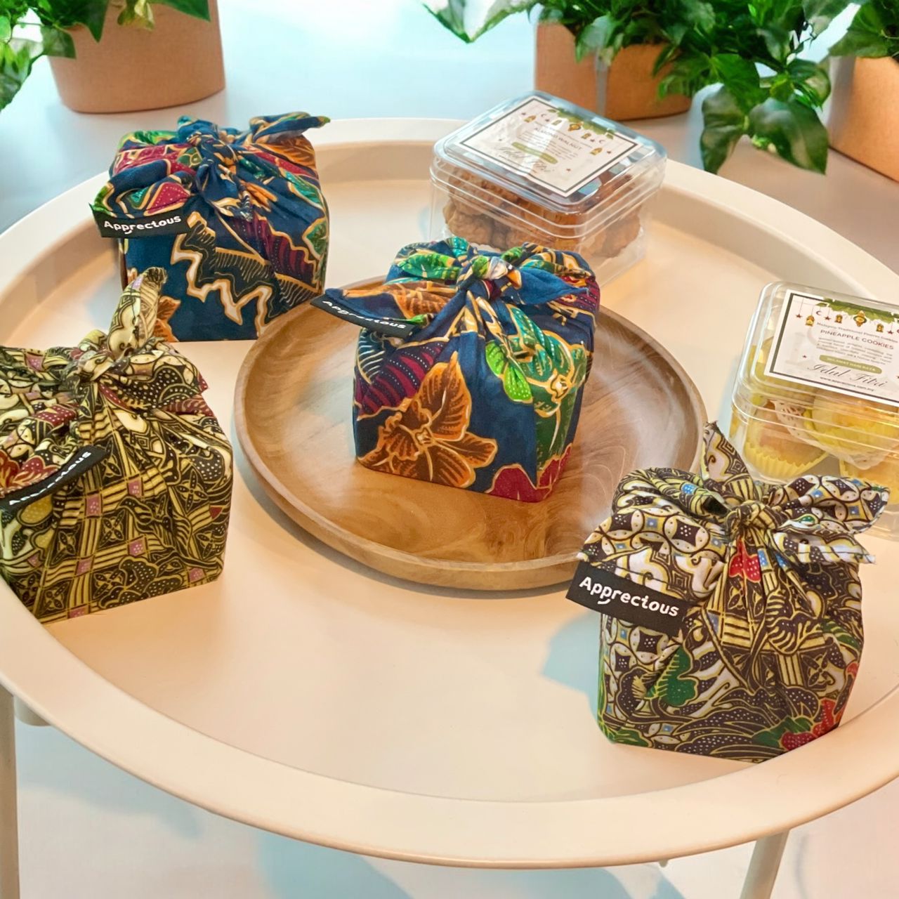 Local Cookies with Batik Handkerchief