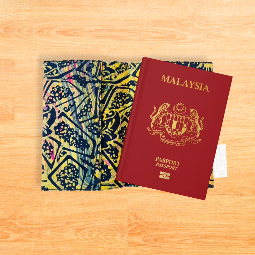 Handmade Batik Passport Holder