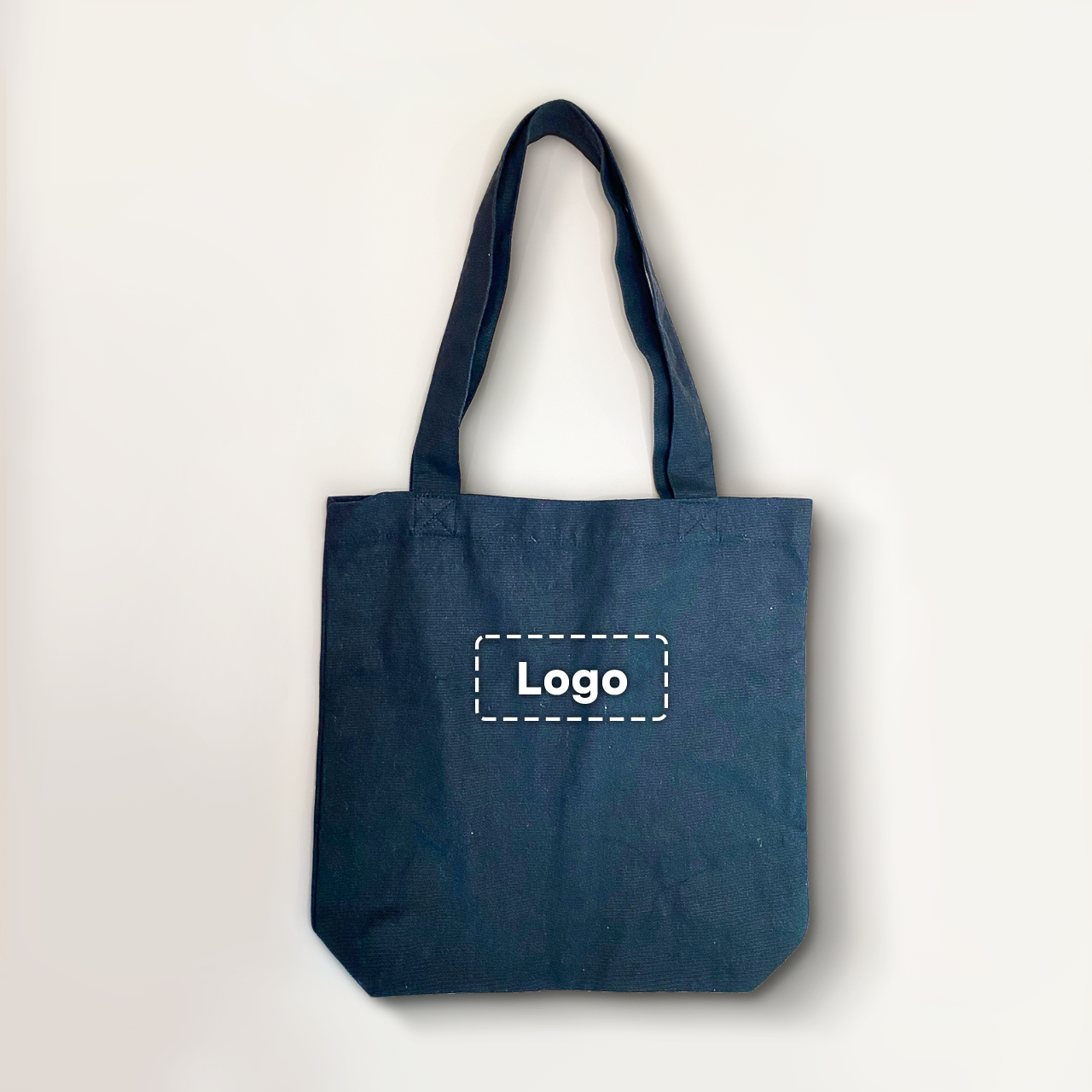 Canvas Tote Bag Black (12 oz)