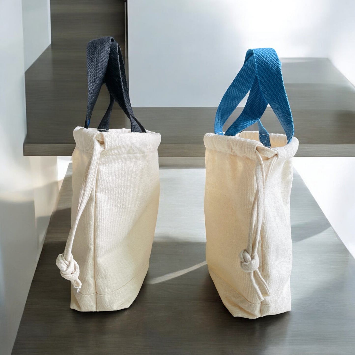 Everyday Canvas Drawstring Tote Bag