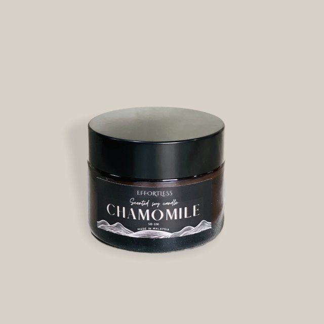 chamomile candle
