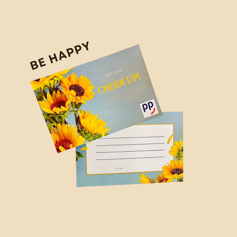 Be Happy Greeting Card