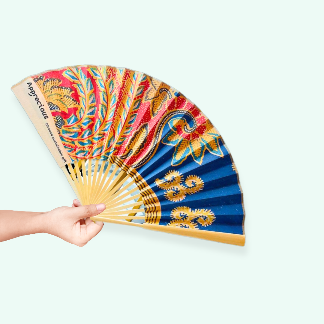Custom Print Rice Paper Fan