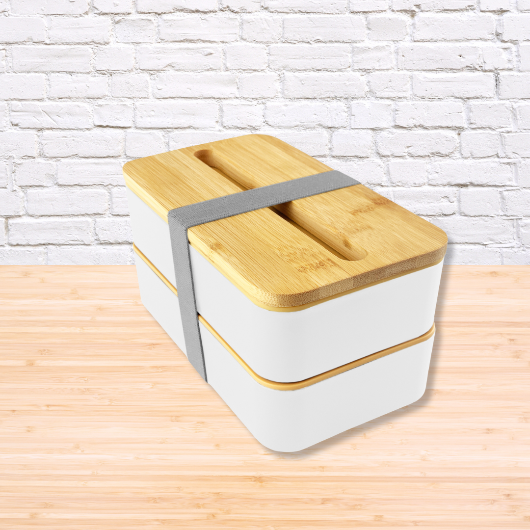 Double Layer Wooden Lunch Box