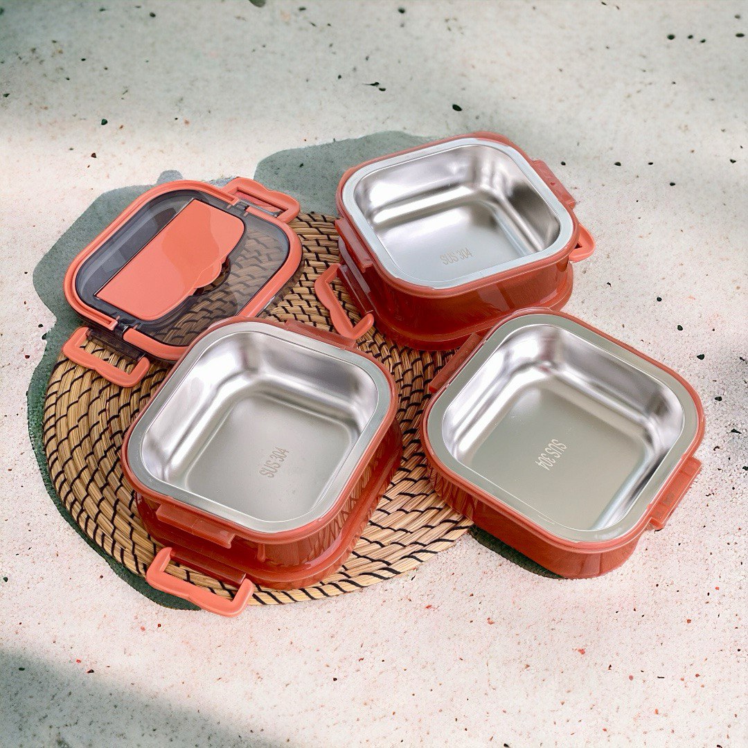 Eco Stack Multi-Layer Lunch Box