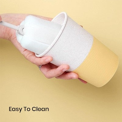 Eco-Wheat Tumbler with Silicone Holder