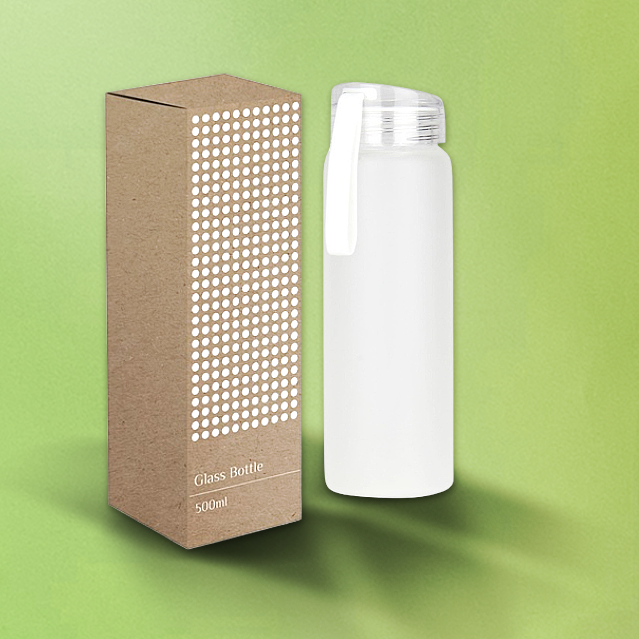 High Borosilicate Glass Bottle (500ml)