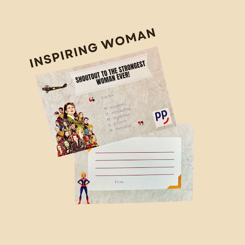 Girl's Power Greeting Card