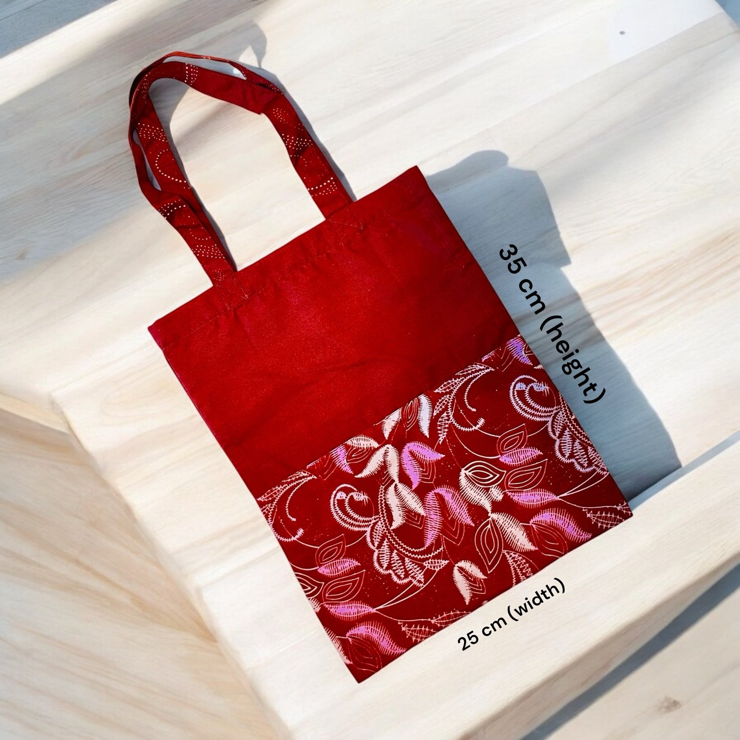 Reusable Fabric Batik Tote Bag