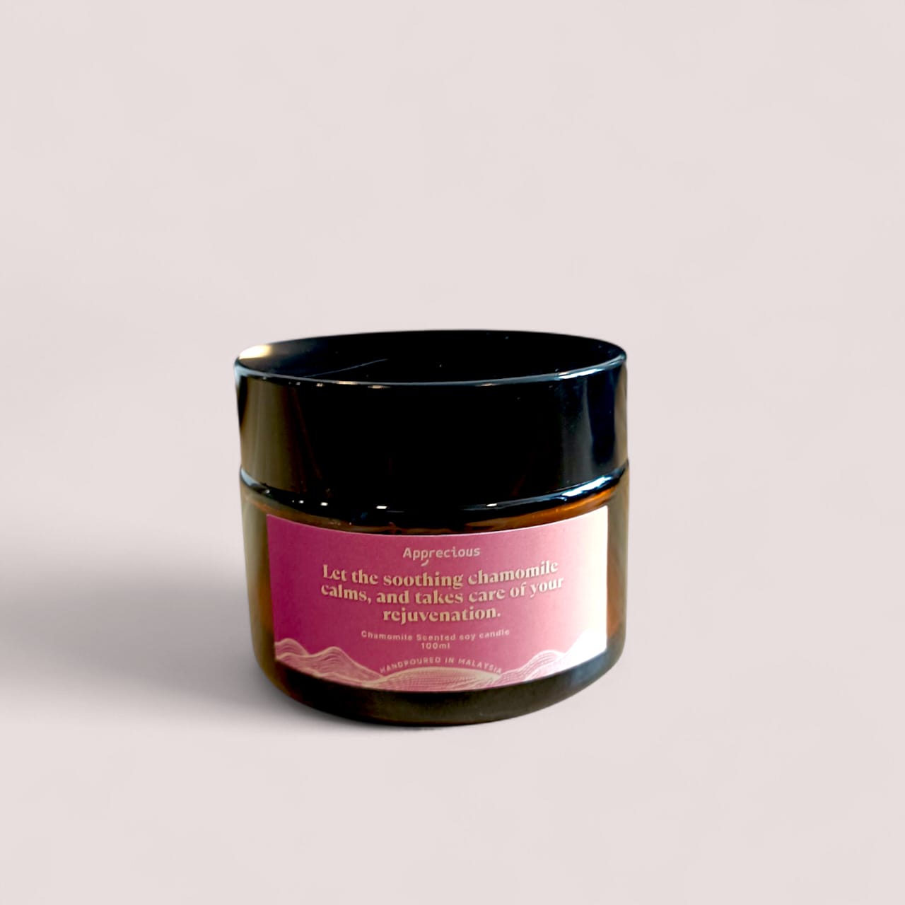 Soy Wax Candle Chamomile Scent