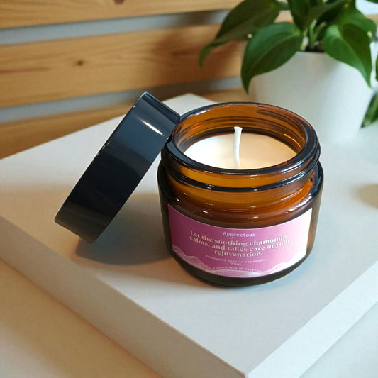 Soy Wax Candle Chamomile Scent