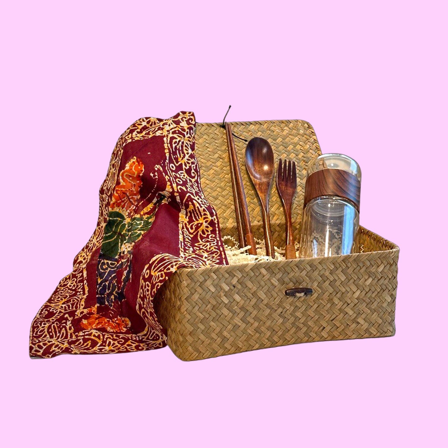 Sustainable Serenity Palm Leaf Gift Set