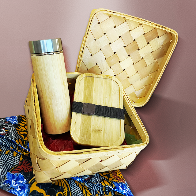 Tradition Meets Modern Bamboo Gift Set