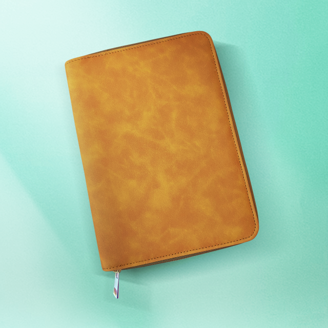 Zip Crafted PU Leather Pad