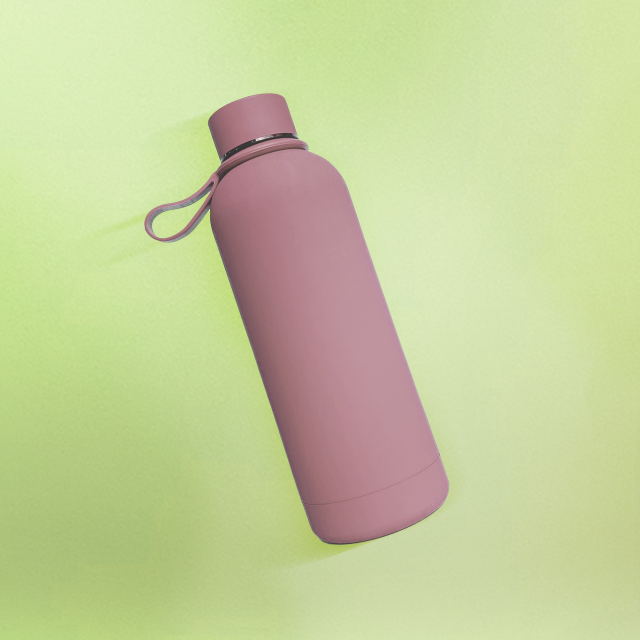 Double Coated Matt Stainless Steel Thermos