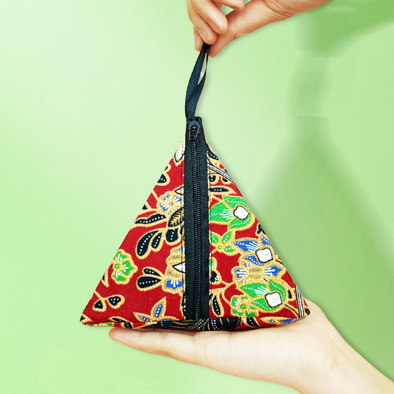 Eco Chic Mini Nasi Lemak Handmade Pouch