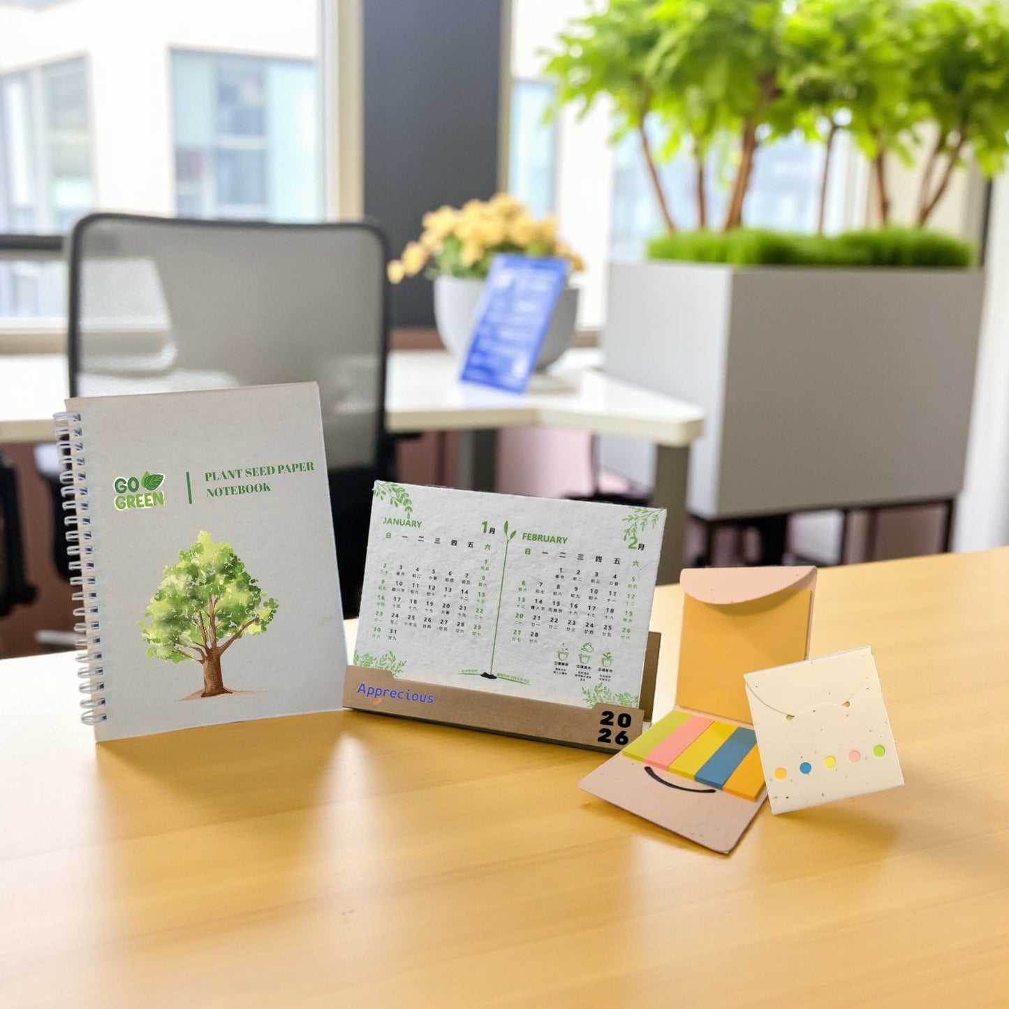 Customised Seed Paper Calendar