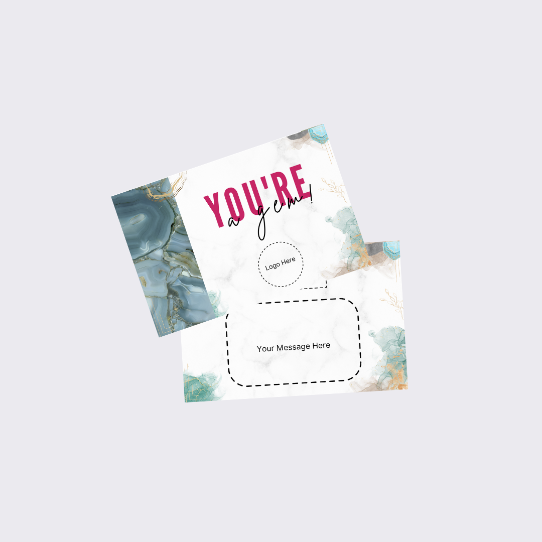 You're A Gem Greeting Card
