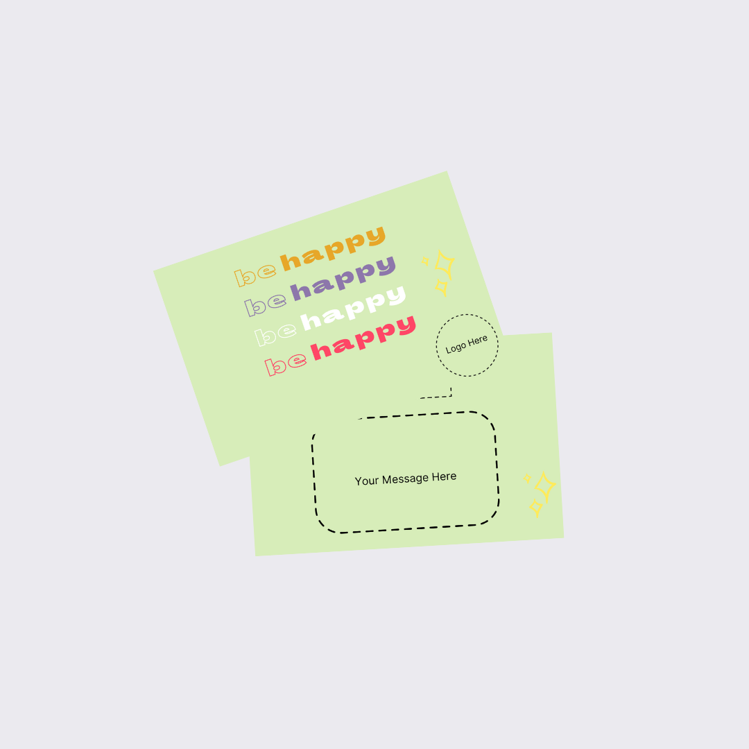 Be Happy Greeting Card