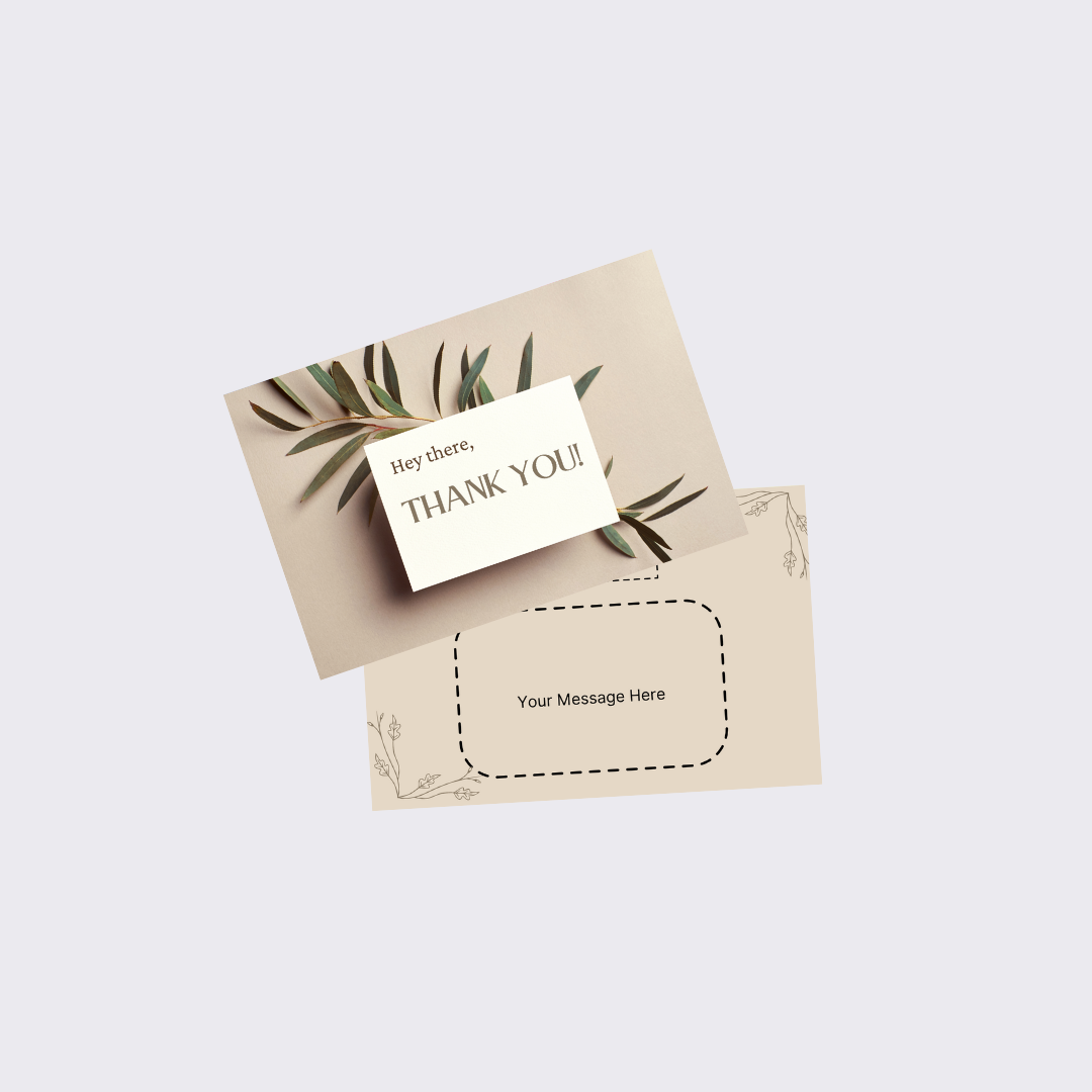 Thank You Greeting Card