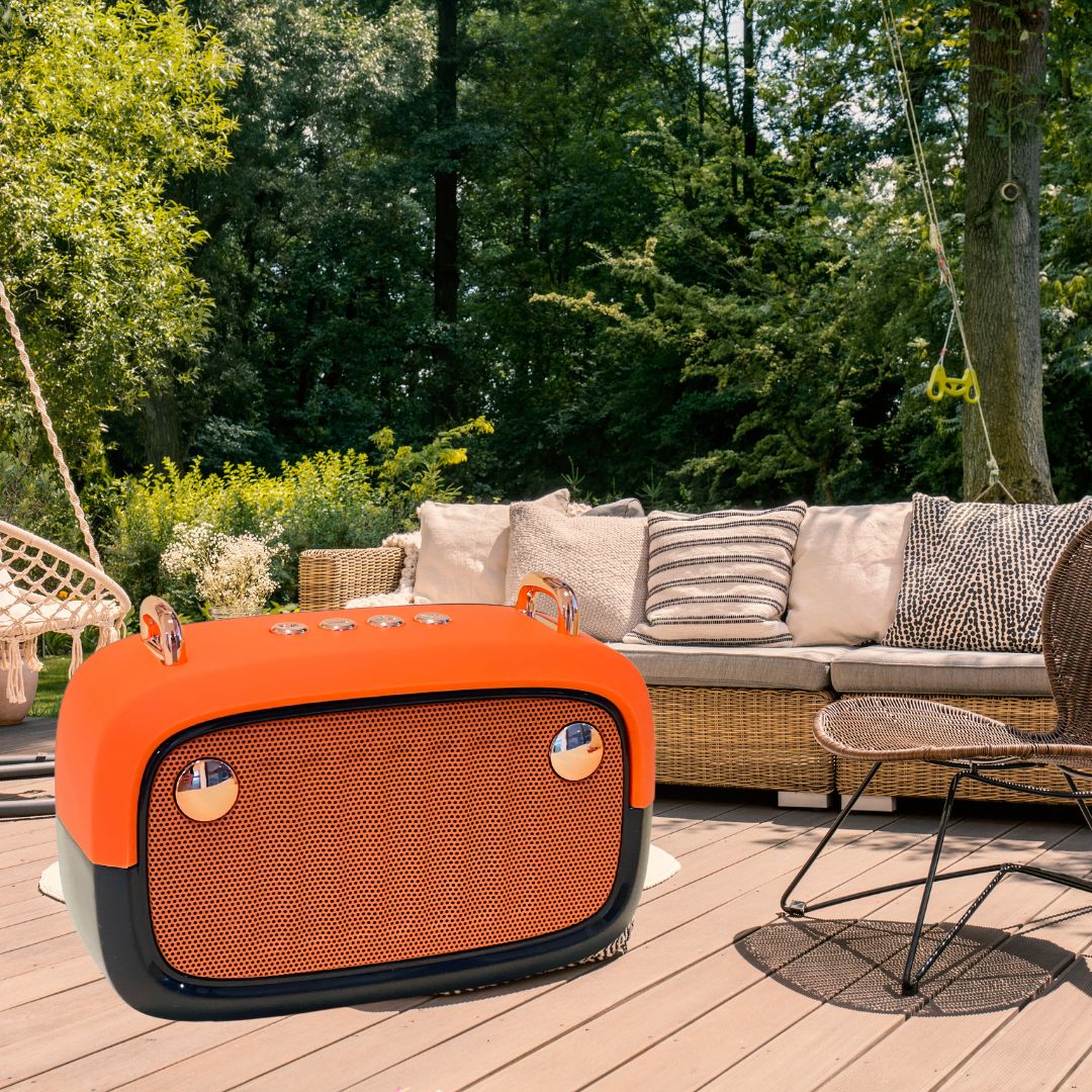 Mini wireless radio and Bluetooth speaker