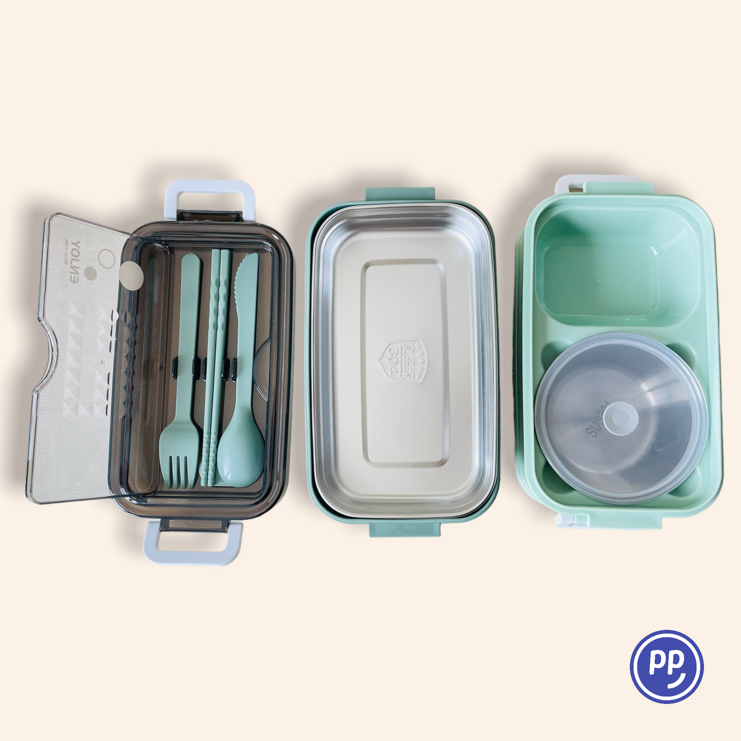 Doublelayerlunchboxwithcutleryset1