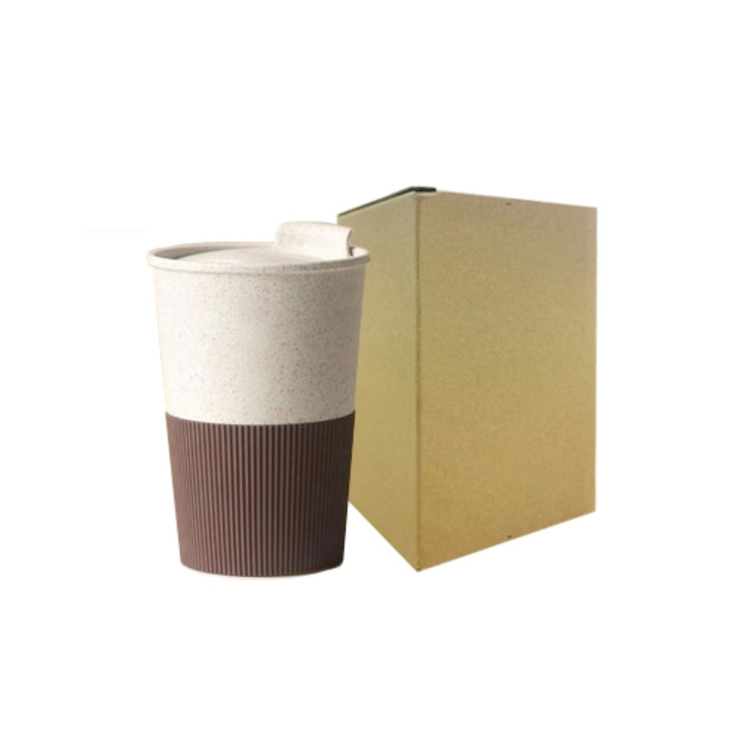 Eco-Wheat Tumbler with Silicone Holder