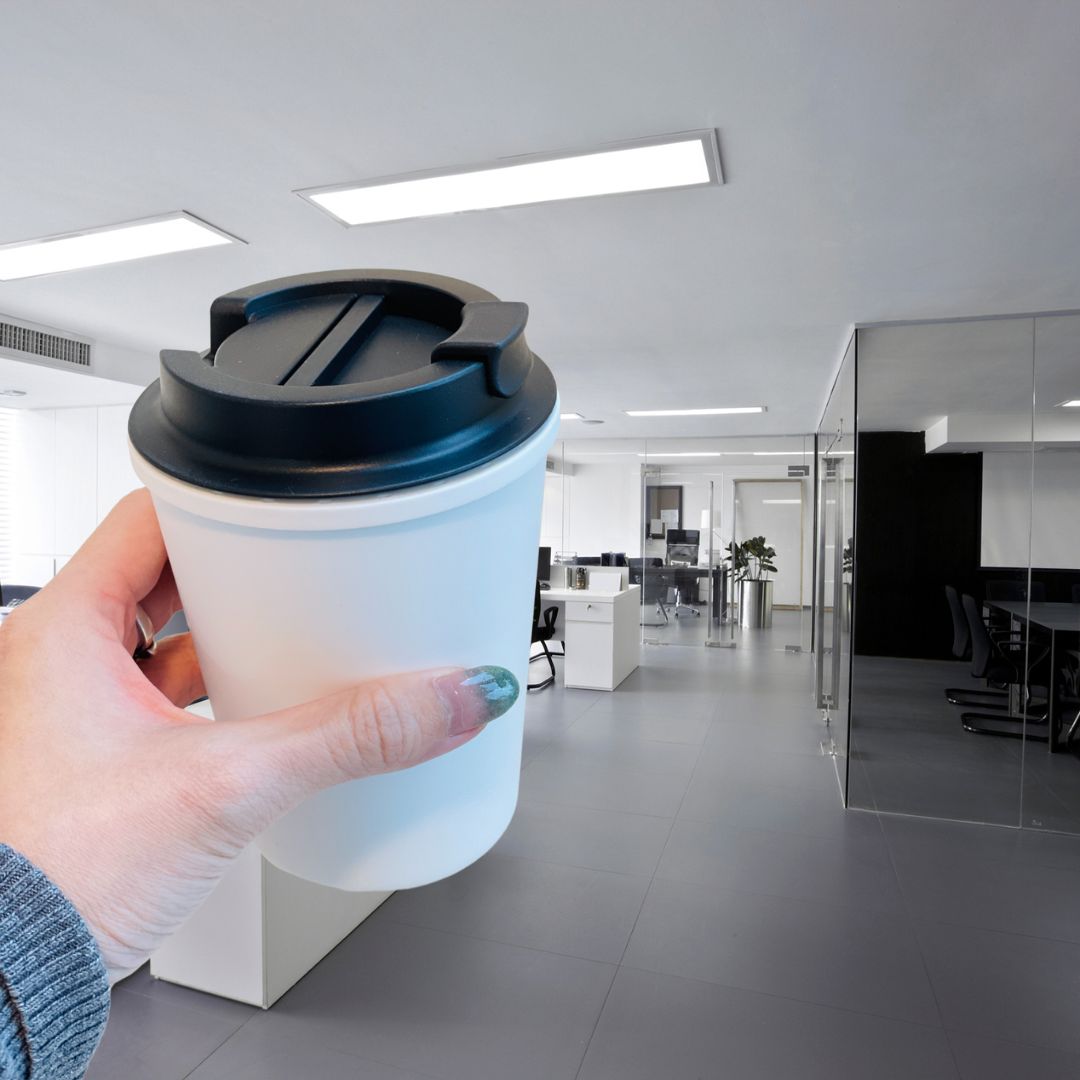 PP Double Wall Coffee Mug (350ml)