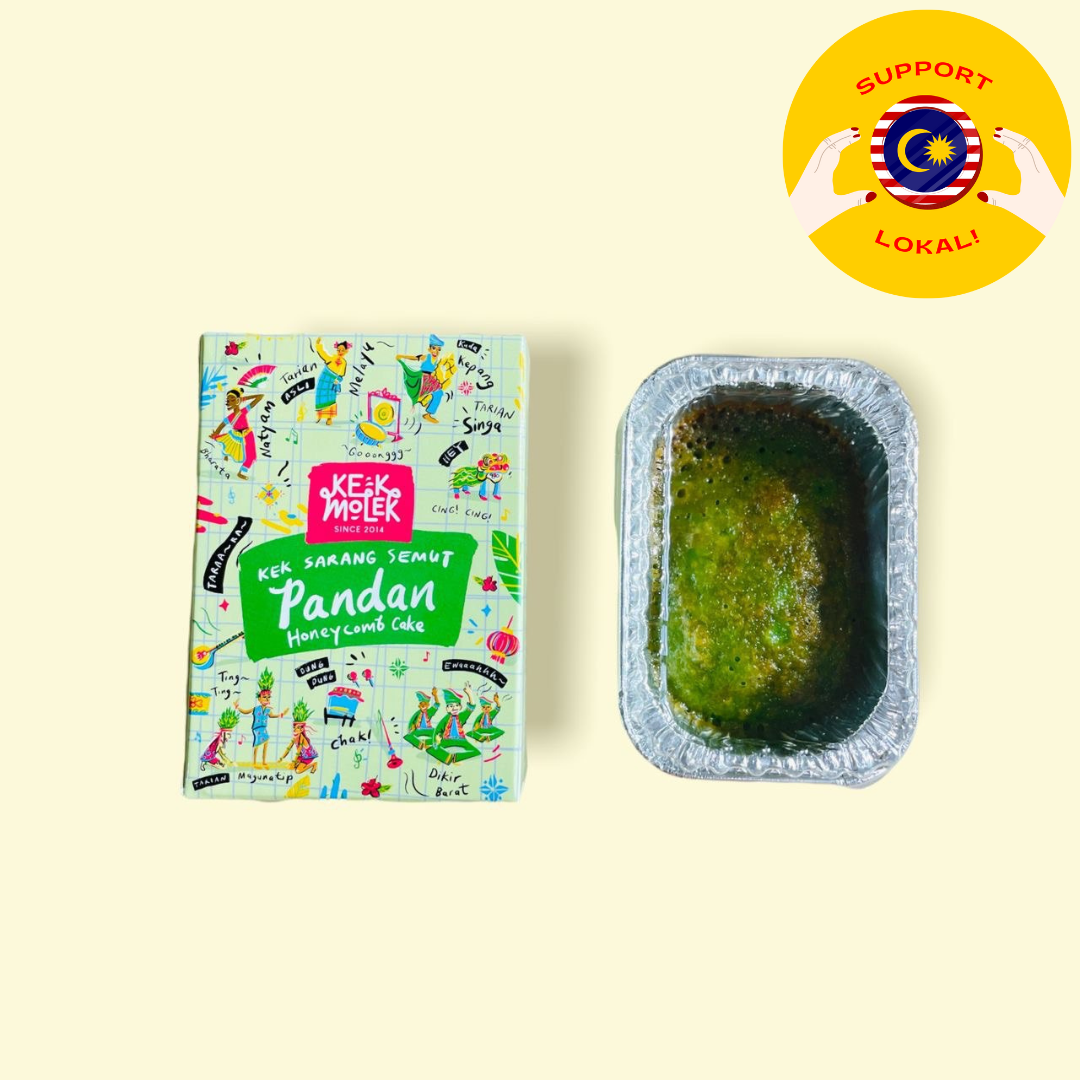 Pandan Honeycomb Cake
