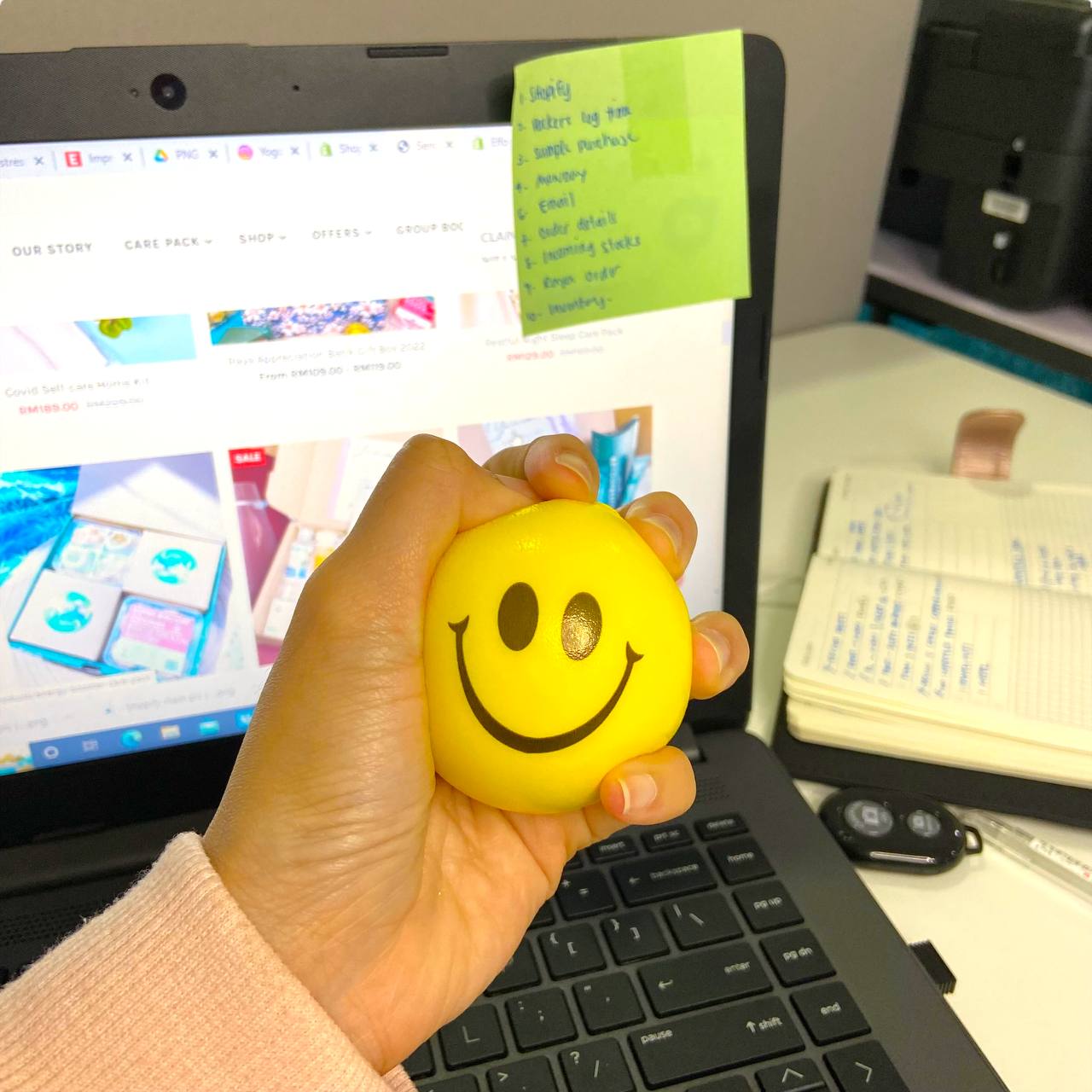 Smiley Stress Ball