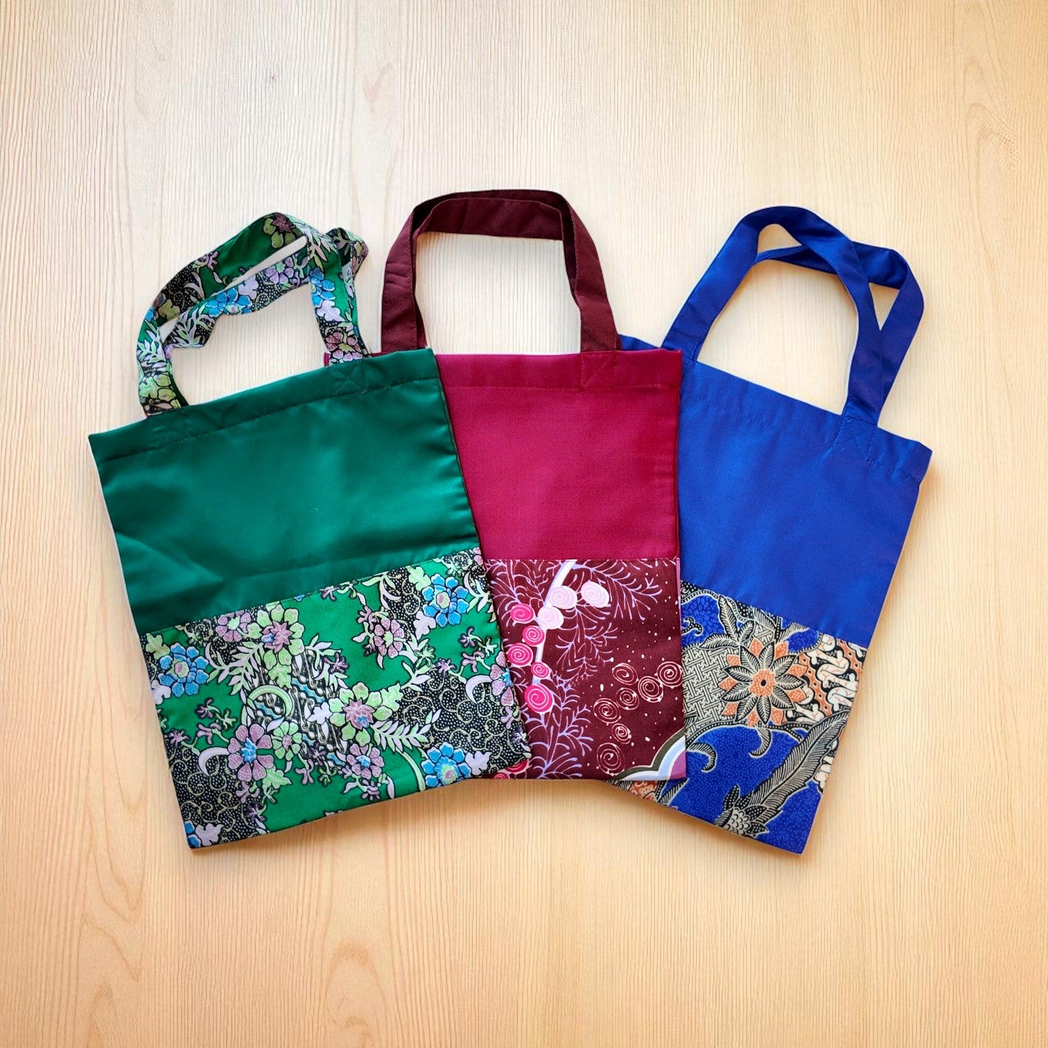 Reusable Fabric Batik Tote Bag