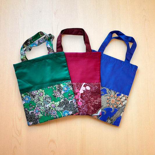 Reusable Fabric Batik Tote Bag