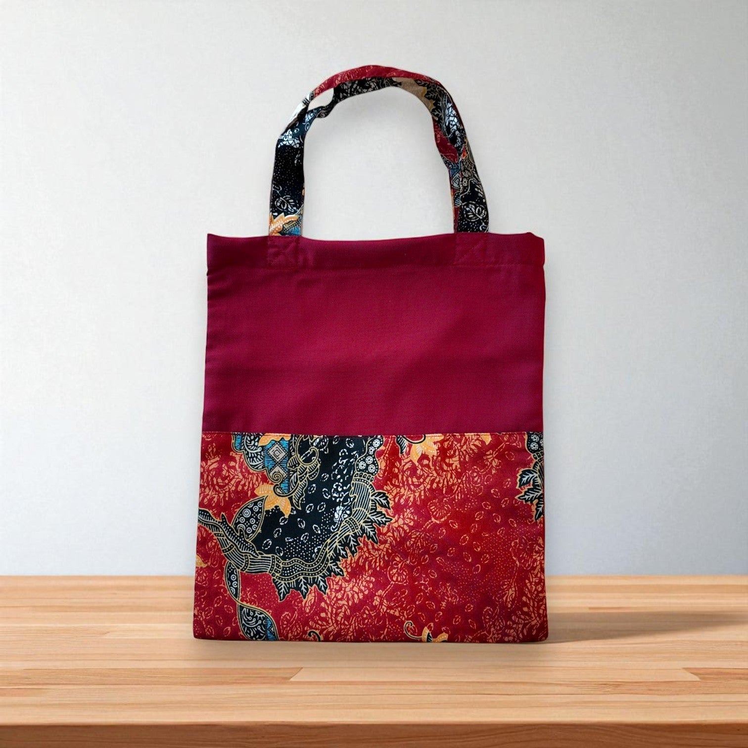 Reusable Fabric Batik Tote Bag