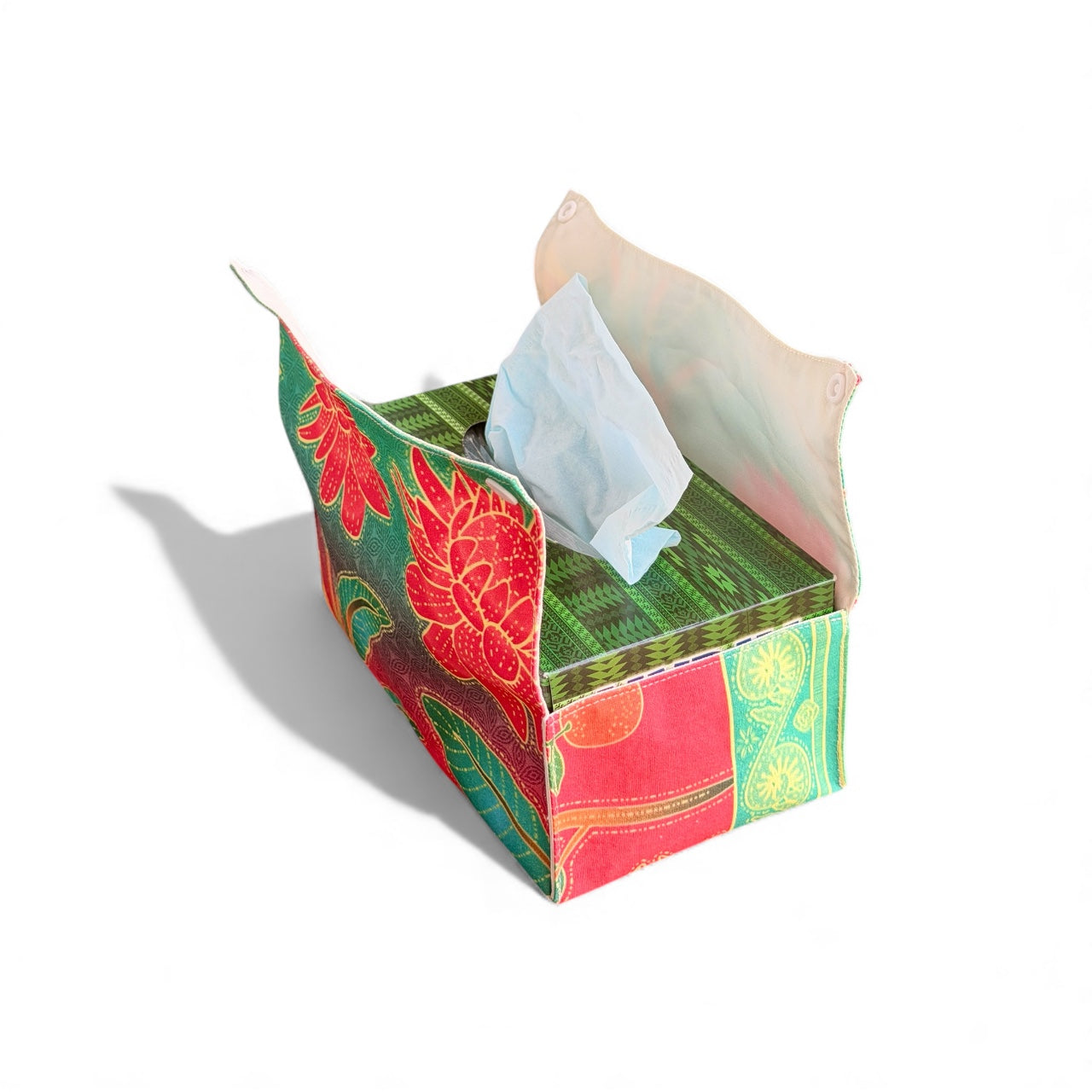 Handmade Batik Tissue Box - Kongsi Raya 2026 Edition