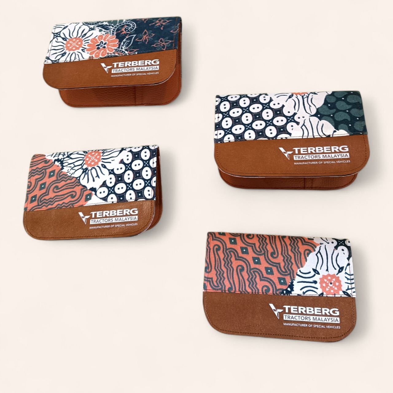 Premium Leather Batik Passport Holder