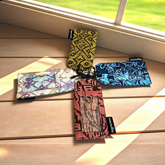 Handmade Batik Luggage Tag