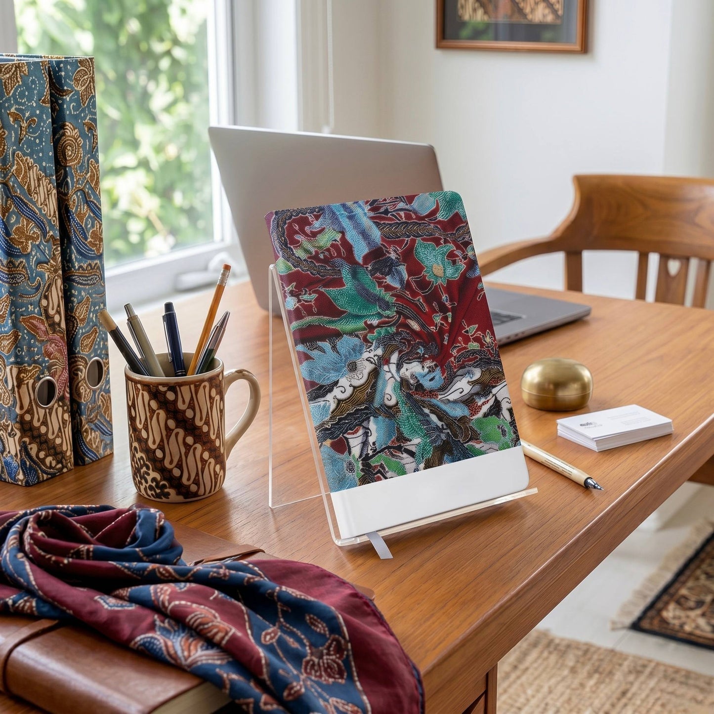 Journey of Resilience Batik Notebook