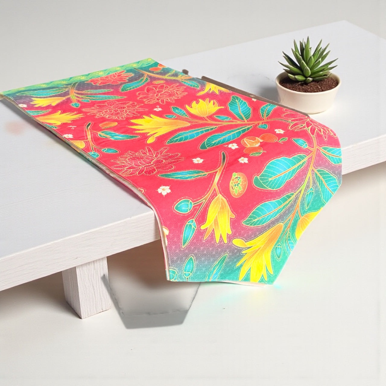 Handmade Batik Table Runner - Kongsi Raya 2026 Edition