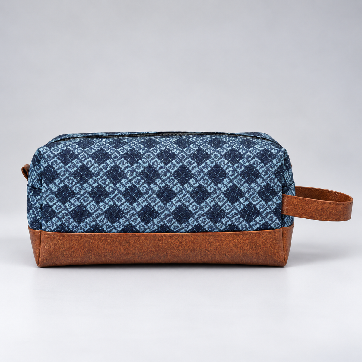 Batik Leather Travel Multipurpose Pouch