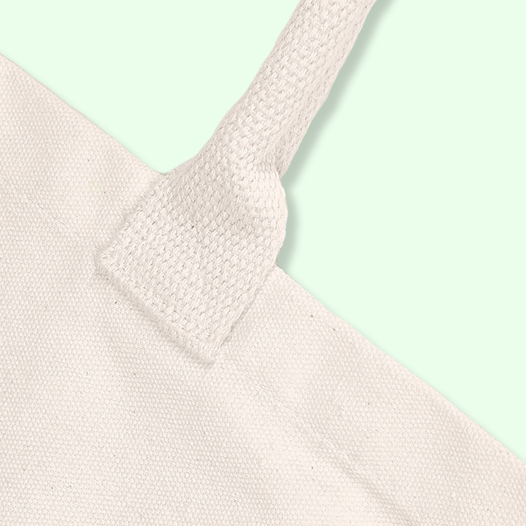 Canvas Tote Bag with Jute Handle