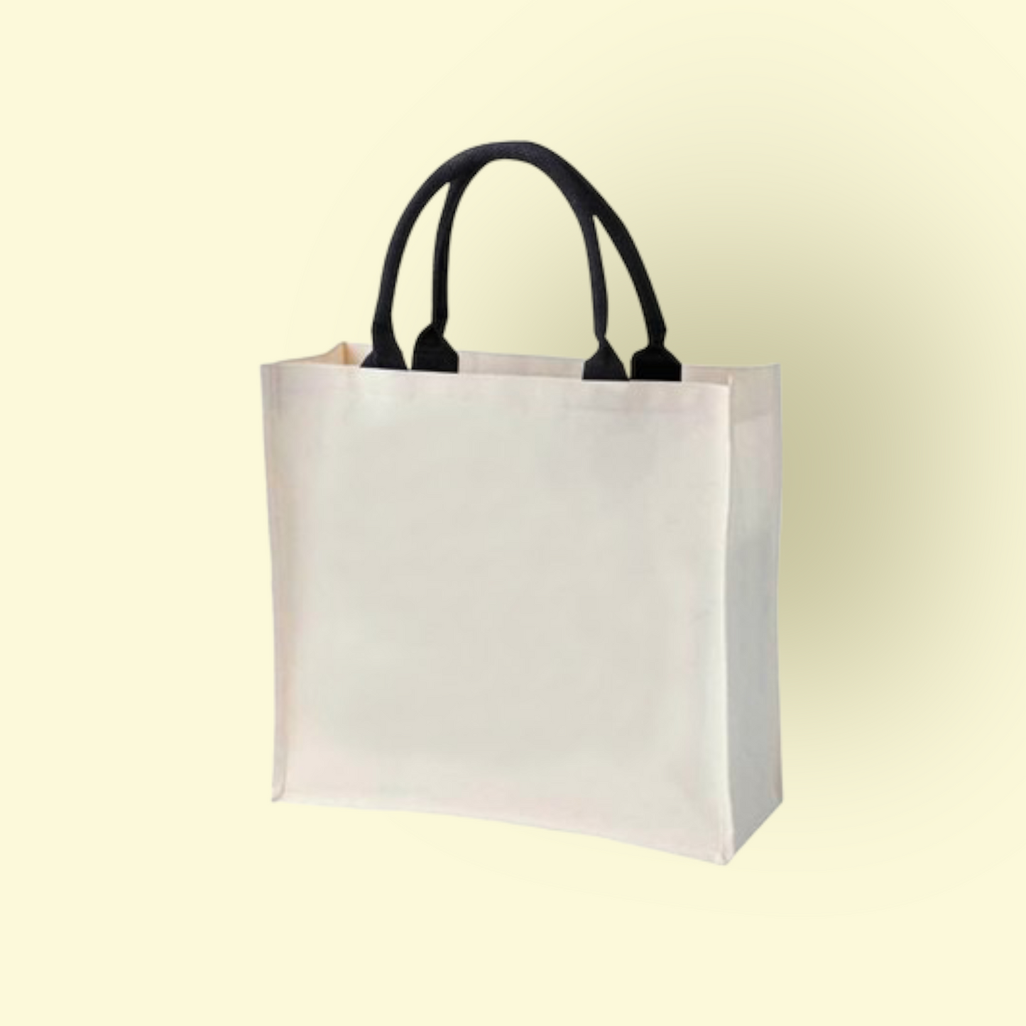 Laminated canvas bag shop