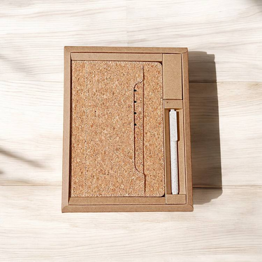 Cork Business Stationery Set