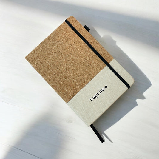 Nature Blend A5 PU Leather and Cork Notebook