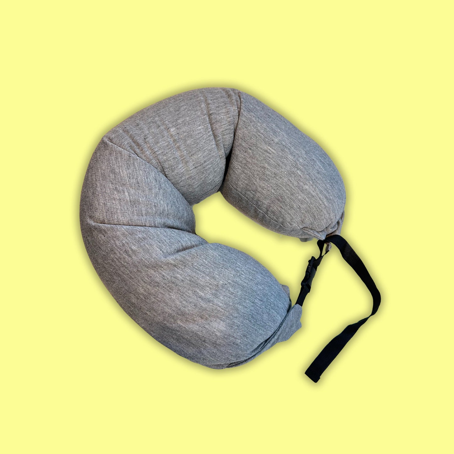 Cotton Travel Neck Pillow with Microbeads